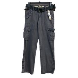 Spodnie damskie z kieszeniami, Cars Jeans, szare, rozmiary XS - XXL: ZO_eff40918-3cd2-11ee-bb78-8e8950a68e28