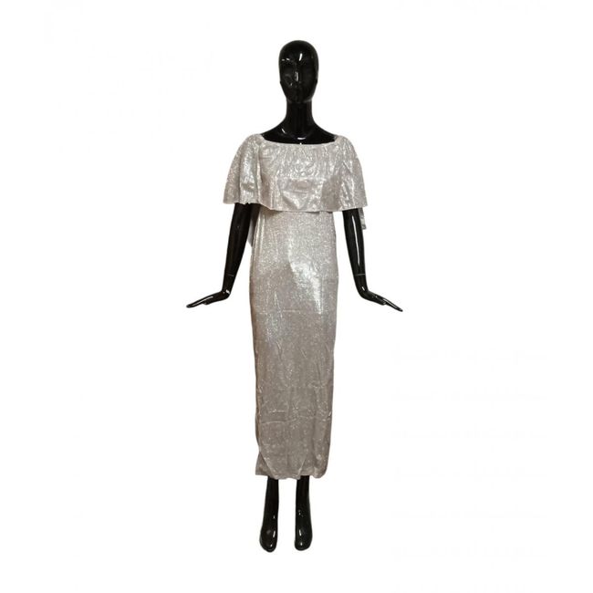 Damska sukienka z brokatem, rozmiary XS - XXL: ZO_269591-S 1