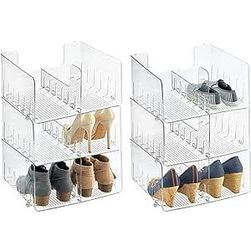 Set de rafturi de pantofi din 6 piese - spațiu practic de depozitare a pantofilor din plastic ZO_9968-M6955