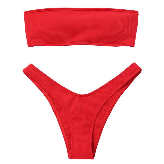 Bikiny bez ramínek 1