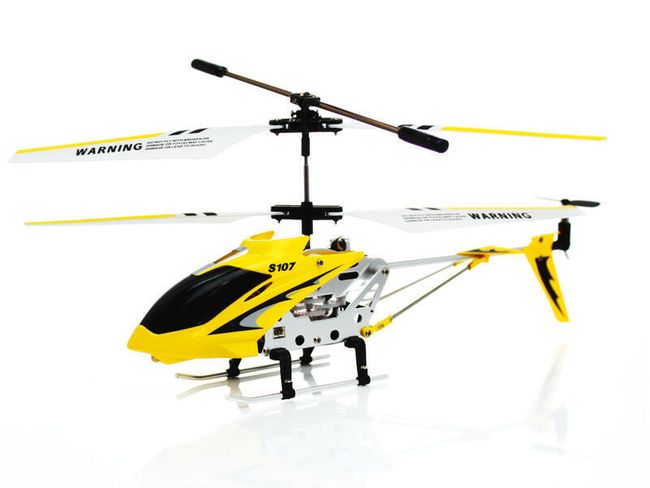 RC хеликоптер Syma S107 - избор между червено и жълто 1