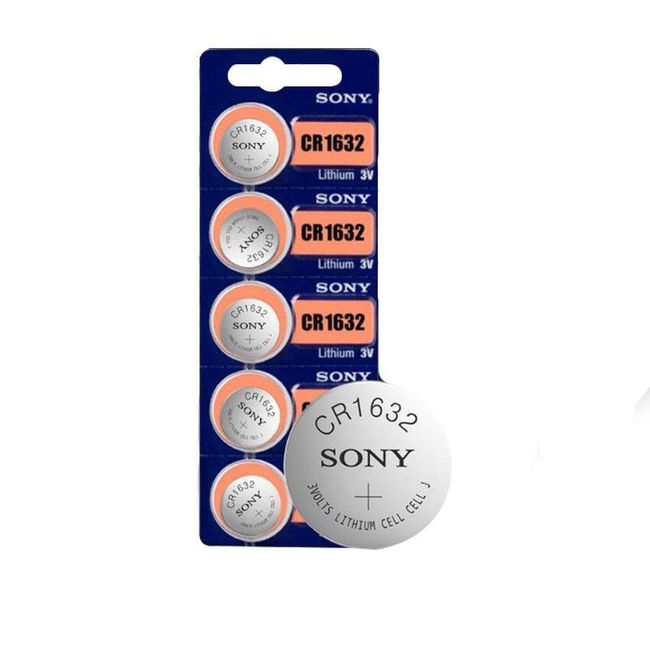 Button cell batteries CR1632 Sony 1