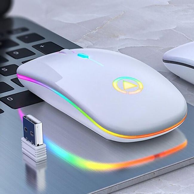 Mouse LED wireless Ashley 1