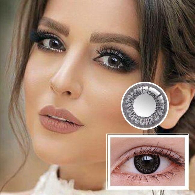 2pcs Colored Contact Lenses Eye Makeup AV_SKU222218J 1