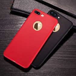 Husă cu logo în 10 culori - iPhone 5 5s/6 6s/6 Plus/7/7 Plus