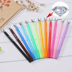 Gelové školní pero v různých barvách