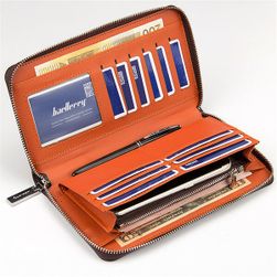 Przestronny portfel przeszywany - 3 kolory