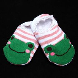 Detské kotníkové ponožky s protišmykovými bodmi