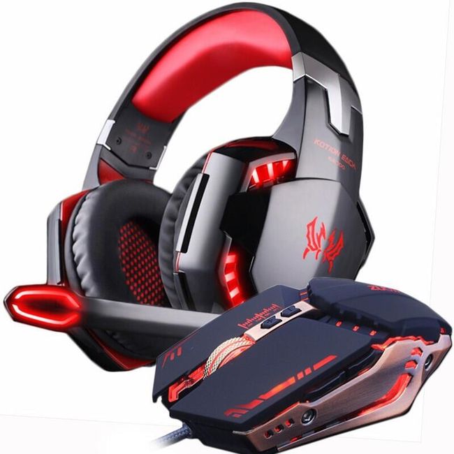 Gaming mouse and headset HMSM01 1