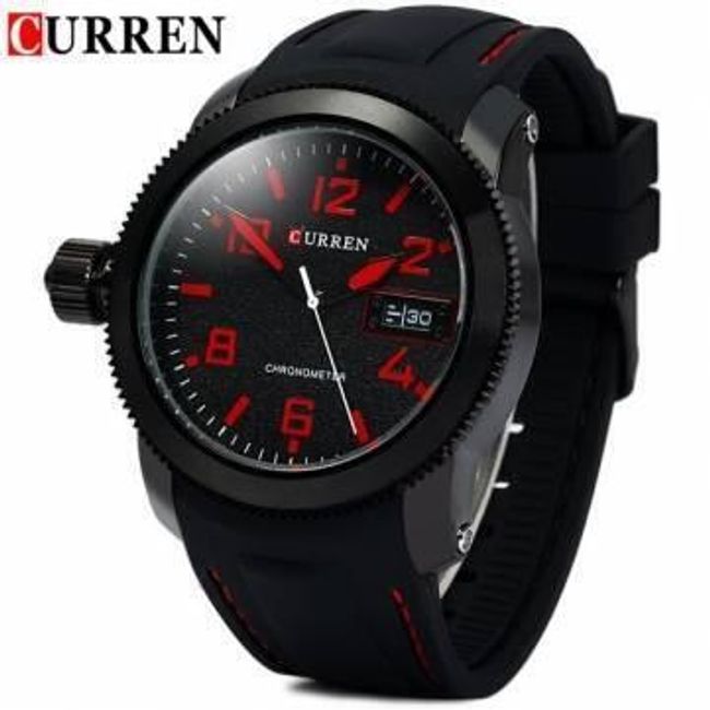 Silikonové hodinky Curren - 3 barvy 1