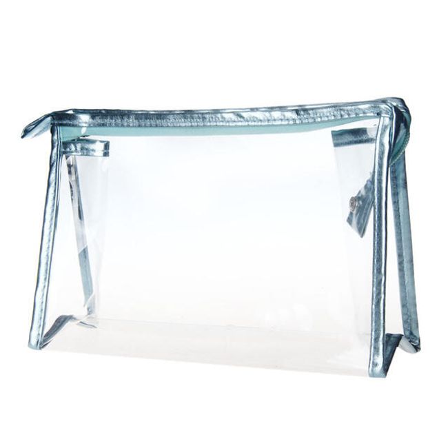 Transparentní voděodolná kosmetická taška 1
