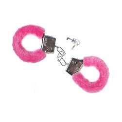 Metalowe kajdanki w kolorze różowym ZO_9968-M6676