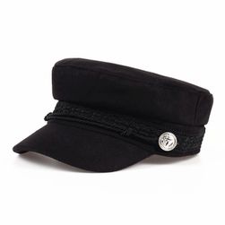 Dámská čepice ve vintage stylu s kšiltem - 4 varianty