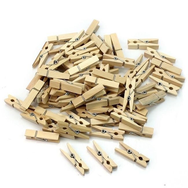 Dřevěné kolíčky B01865 1