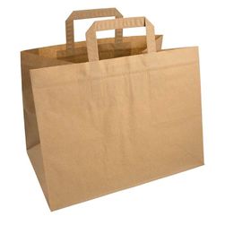 Dedapack - Torba papierowa z papieru z recyklingu - 32x16x27cm ZO_XDKO81139