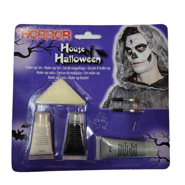 Zestaw do makijażu na Halloween - 6 szt. ZO_259700 1