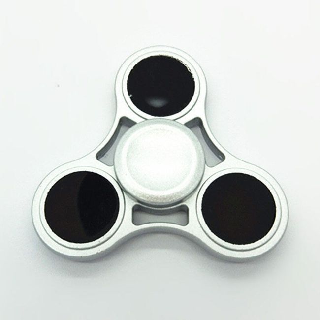 Fidget spinner z barvnimi robovi - igrača proti stresu 1