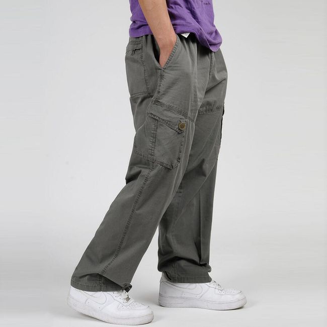 Moške hlače s stranskimi žepi 1