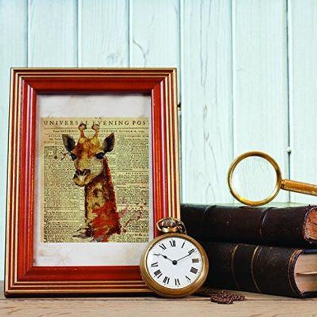 Plakat z naklejkami na ścianę - gazeta żyrafa ZO_NZ000146 1