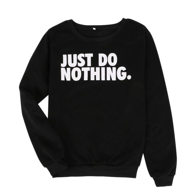 Hanorac modern pentru femei - Just Do Nothing. 1