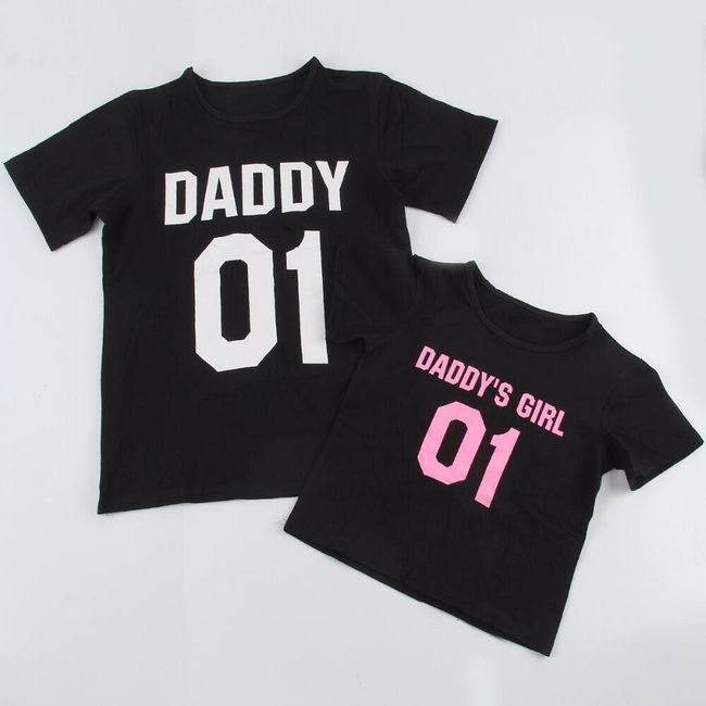 Majica s natpisom za tatu i kćer 1