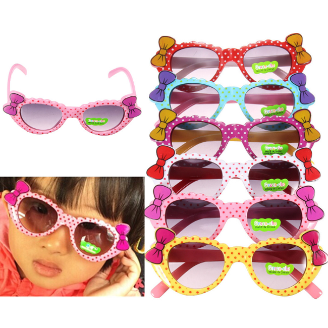 Dětské sluneční brýle s mašlemi 1