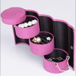 Potovalna škatlica za nakit - 4 barvne možnosti