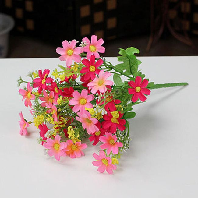 Kytica umelého lúčneho kvetu - 4 farby 1