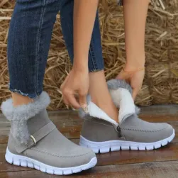 Дамски зимни обувки с кадифе Welona