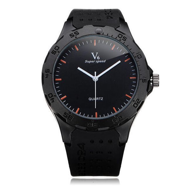 Pánské sportovní hodinky v elegantní černé barvě 1