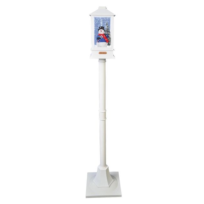 Świąteczna dekoracja LED - lampa z efektem śniegu i dźwiękiem, 156 cm ZO_259913 1