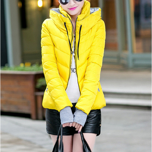Jachetă de iarnă pentru femei Alonza 1_ galben, Marimea XS - XXL: ZO_235662-M 1