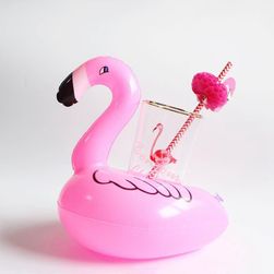 Inflatable flamingo - drink holder BN64