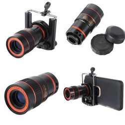 Obiectiv pentru tel. mobil - 8 x zoom optic