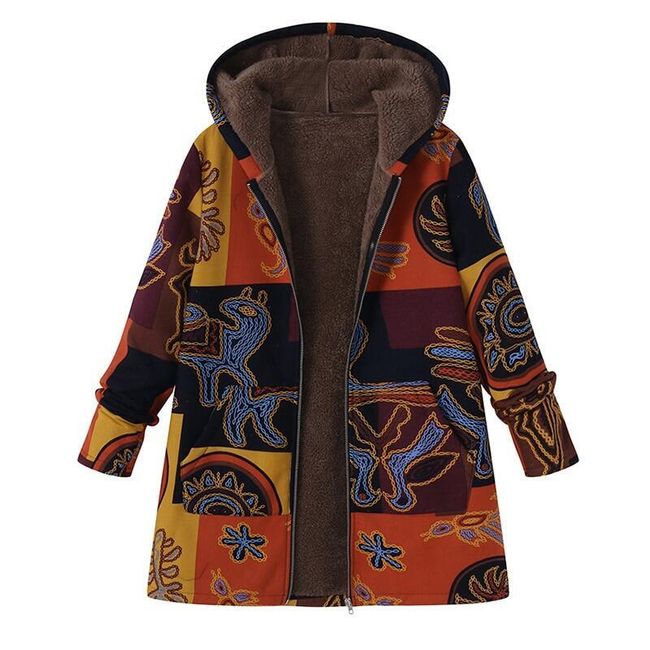 Суитчър в дизайн на палто Kissa 1