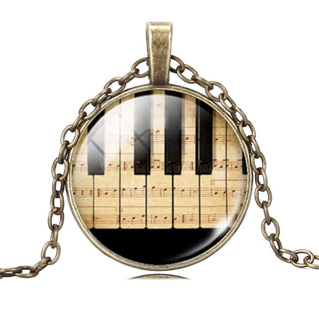 Ogrlica z obeskom za pianiste 1