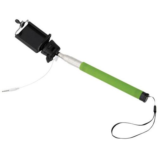 Teleskopická selfie tyč 90 cm SELFIE, zelená ZO_XDSL50696652 1