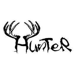 Samolepka na auto - HUNTER