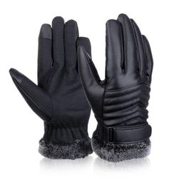 Pánske zimné zateplené rukavice - 2 varianty