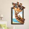 3D nálepka na stenu - Žirafa