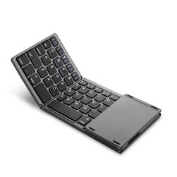 Foldable keyboard s touchpadem