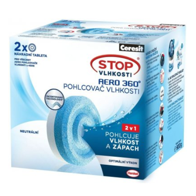 Stop vlhkosti AERO náhradní tablety 2x450g ZO_176-8D 1