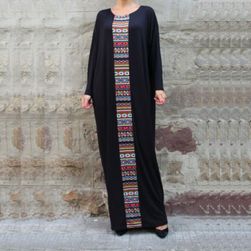 Długa sukienka w stylu orientalnym