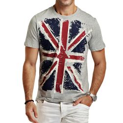 Мъжка тениска с английското знаме - 2 цвята