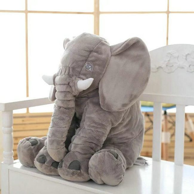 Veľký plyšový slon pre deti - rôzne f 1