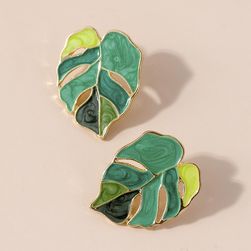 Női fülbevalók Leafy