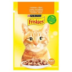 Friskies kieszeń dla kota z kurczakiem w soku 85g ZO_ZMX000009