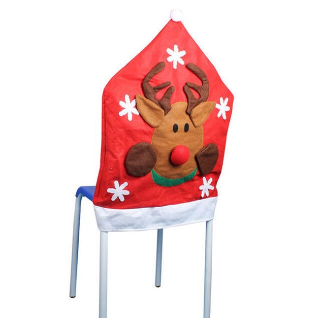 Navlaka za stolice sa božićnim motivima 1