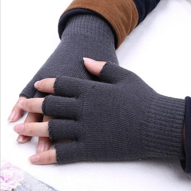 Rękawiczki bez palców unisex 1