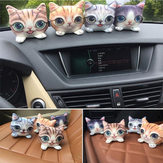 3D dekorace roztomilých kočiček 1